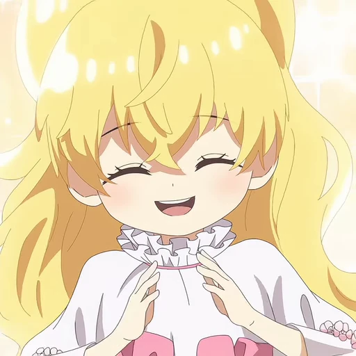 ☺️ Стикер «Who Made Me a Princess» для Telegram