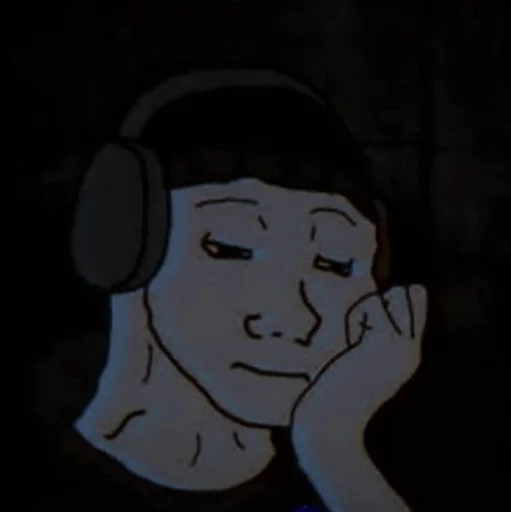 Стикерпак Wojak, The Feels Guy для Telegram