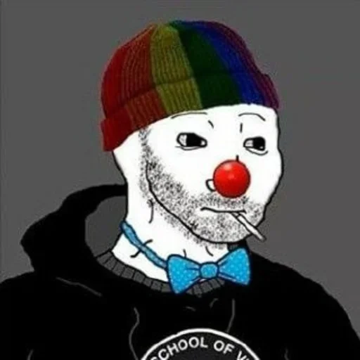 🤡 Стикер «Wojak, The Feels Guy» для Telegram