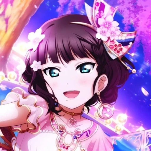 🍪 Стикер «Dia Kurosawa» для Telegram