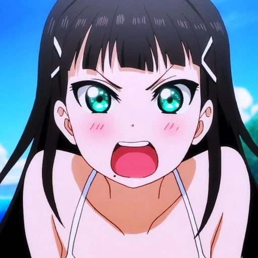 🍪 Стикер «Dia Kurosawa» для Telegram