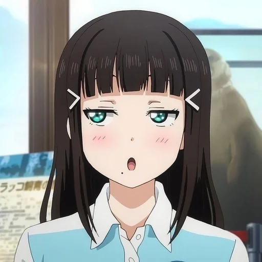 🍪 Стикер «Dia Kurosawa» для Telegram