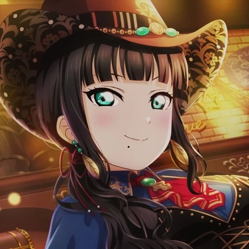 🍪 Стикер «Dia Kurosawa» для Telegram