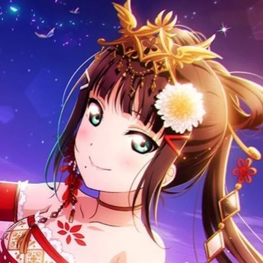 🍪 Стикер «Dia Kurosawa» для Telegram