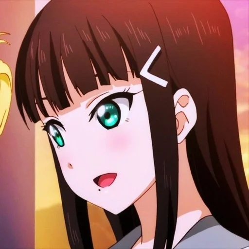 🍪 Стикер «Dia Kurosawa» для Telegram