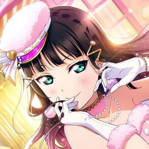 🍪 Стикер «Dia Kurosawa» для Telegram