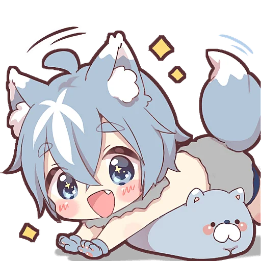 🤩 Стикер «Волчонок 2» для Telegram