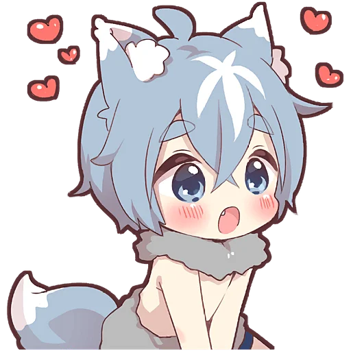 😦 Стикер «Волчонок 2» для Telegram