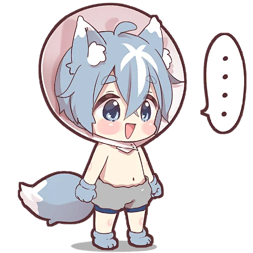 😆 Стикер «Волчонок 2» для Telegram