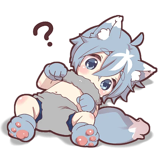 🤔 Стикер «Волчонок 2» для Telegram