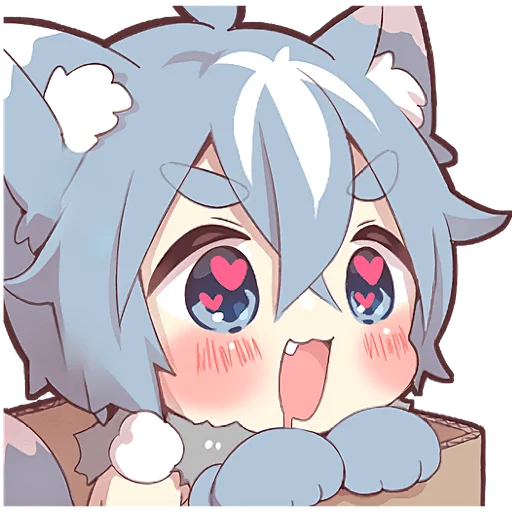 😍 Стикер «Волчонок 2» для Telegram