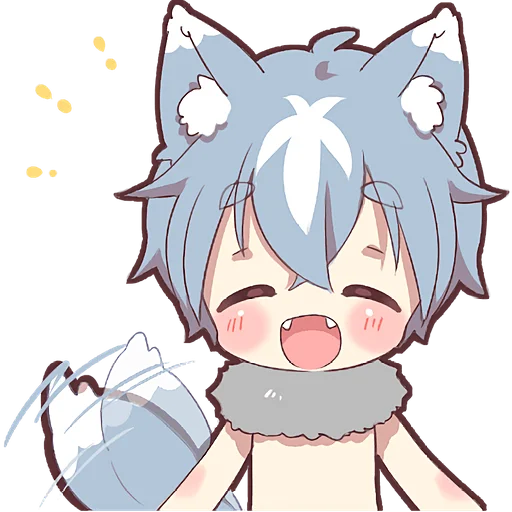🤣 Стикер «Волченок» для Telegram