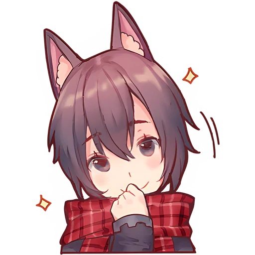 ☺️ Стикер «Волчья любовь» для Telegram