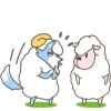 🥹 Эмодзи «Волк и Овечки» для Telegram