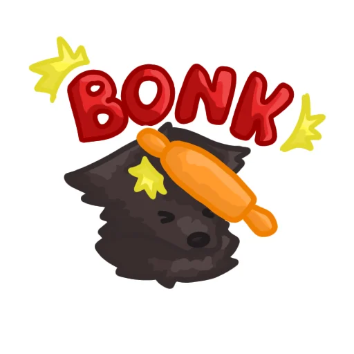 🔨 Стикер «Забавный вольк» для Telegram