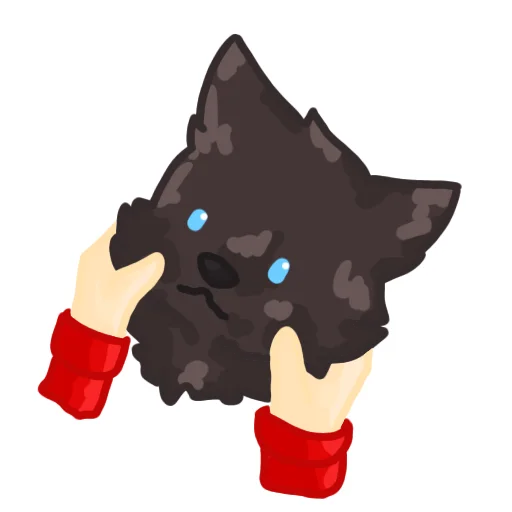 🐺 Стикер «Забавный вольк» для Telegram