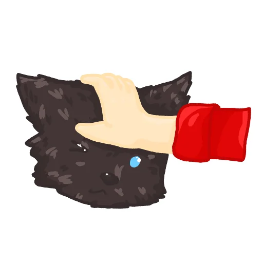 🥰 Стикер «Забавный вольк» для Telegram
