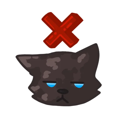 ❌ Стикер «Забавный вольк» для Telegram
