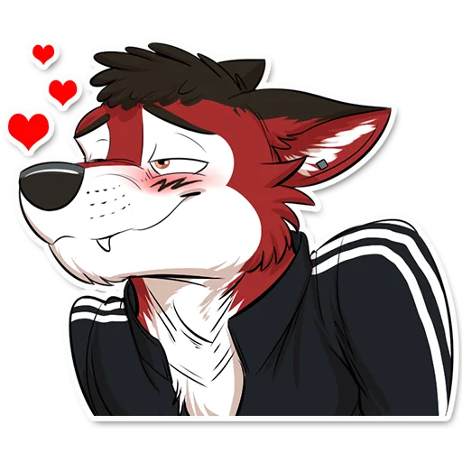 💕 Стикер «Wolf Ezo» для Telegram