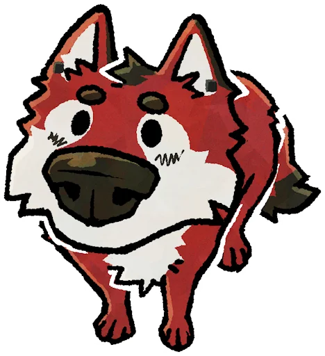 👀 Стикер «Wolf Ezo» для Telegram