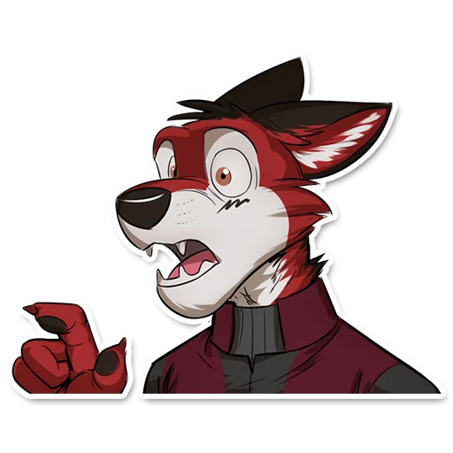 ❓ Стикер «Wolf Ezo» для Telegram