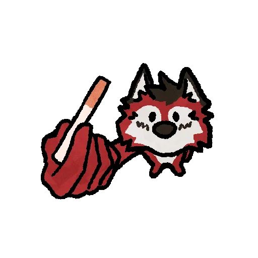 🚬 Стикер «Wolf Ezo» для Telegram