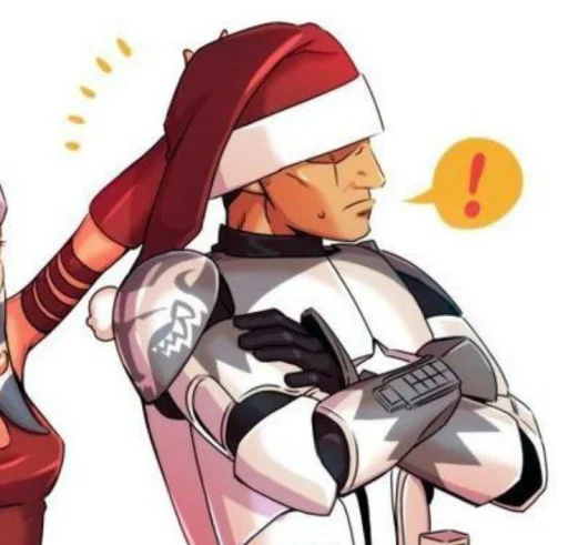 🤩 Стикер «Wolffe» для Telegram