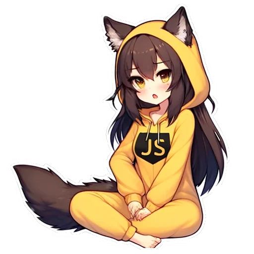 🙃 Стикер «wolftyan js» для Telegram