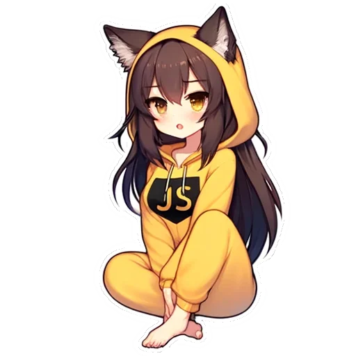 😼 Стикер «wolftyan js» для Telegram