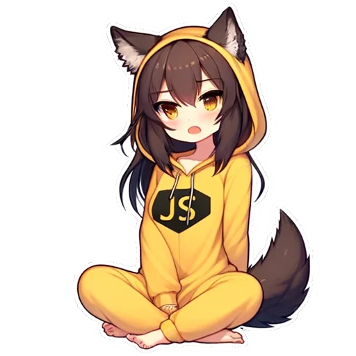🤨 Стикер «wolftyan js» для Telegram