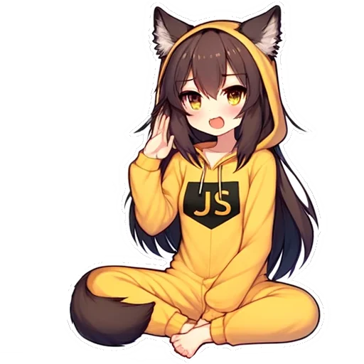 🙌 Стикер «wolftyan js» для Telegram