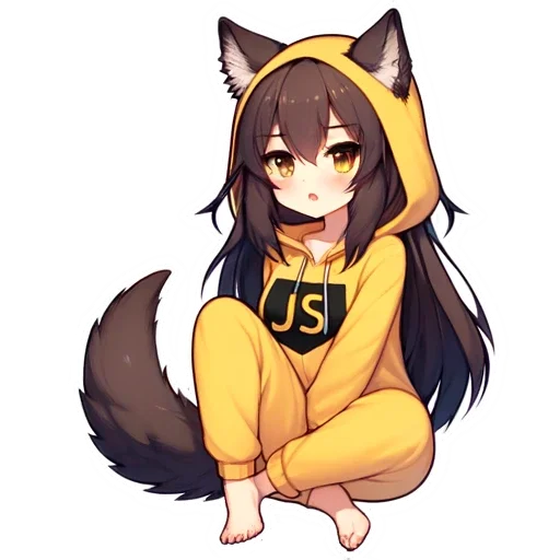 🙂 Стикер «wolftyan js» для Telegram