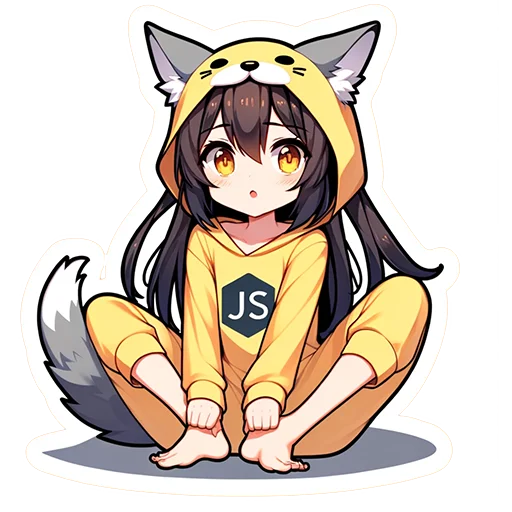 🥹 Стикер «wolftyan js» для Telegram
