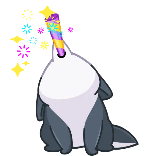 Стикер 25 🤩 Вольф