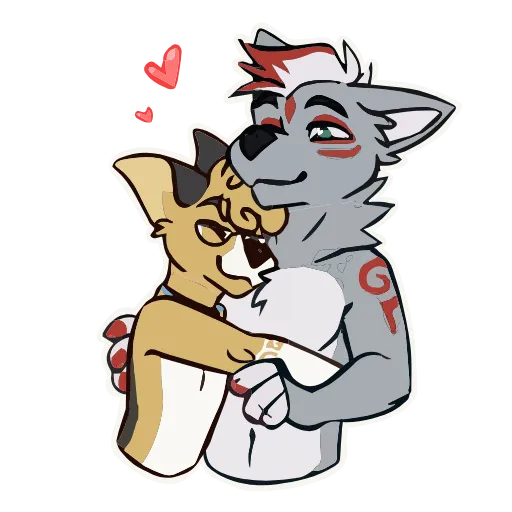 🤩 Стикер «Wolfy Animated» для Telegram