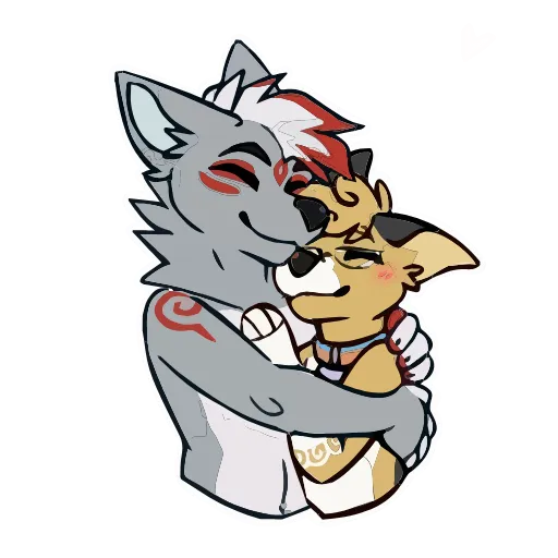 Стикерпак Wolfy Animated для Telegram