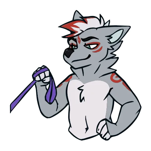😍 Стикер «Wolfy Animated» для Telegram
