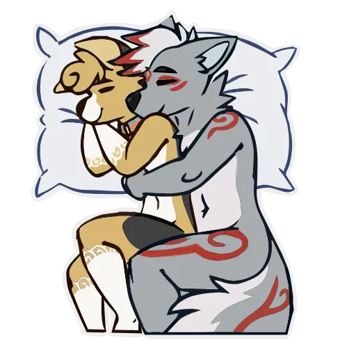 😙 Стикер «Wolfy Animated» для Telegram