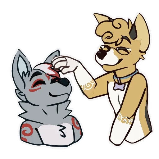 😗 Стикер «Wolfy Animated» для Telegram