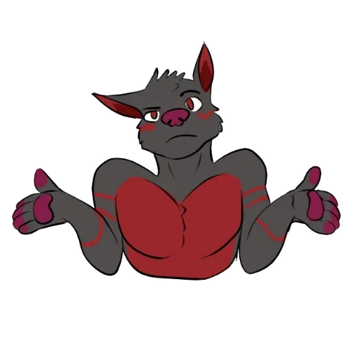 🧐 Стикер «WolfyFlyffy» для Telegram