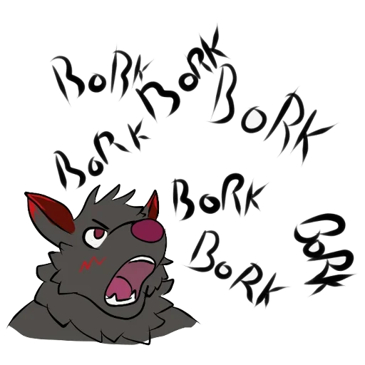 🤪 Стикер «WolfyFlyffy» для Telegram