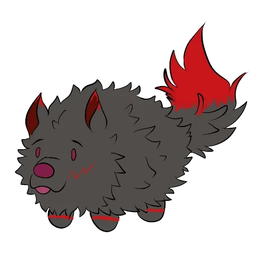 😉 Стикер «WolfyFlyffy» для Telegram