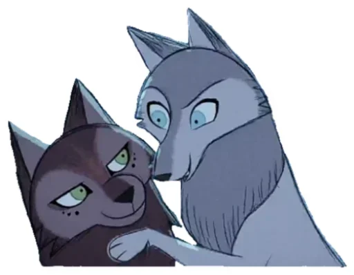 😏 Стикер «Wolfwalkers» для Telegram