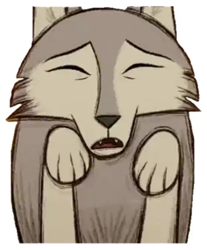 ⚰ Стикер «Wolfwalkers» для Telegram