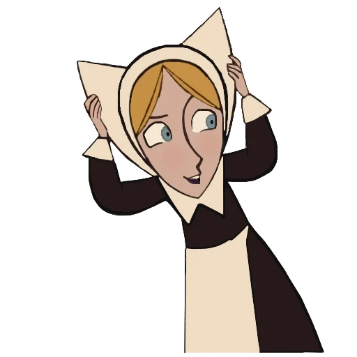 😺 Стикер «Wolfwalkers» для Telegram