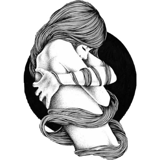💁‍♀️ Стикер «Women tattoos» для Telegram