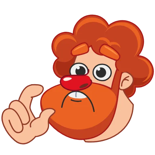 🤡 Стикер «Дровосек» для Telegram