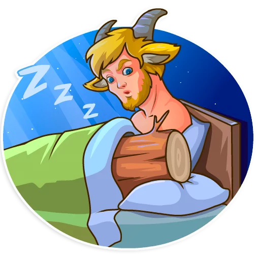 💤 Стикер «Wood Nymph» для Telegram