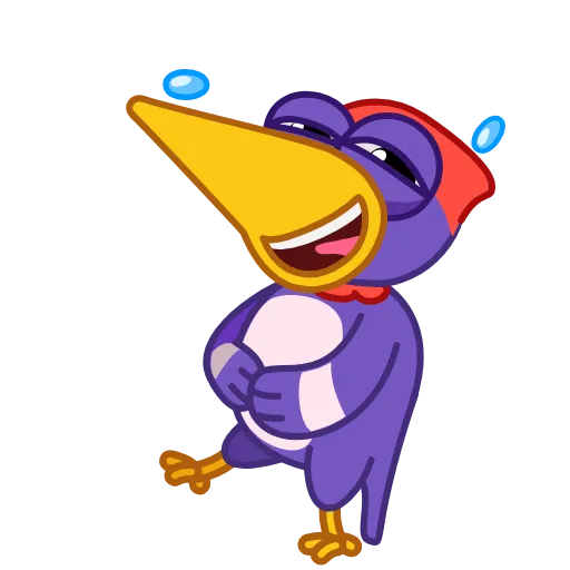 Стикерпак Woodpecker для Telegram
