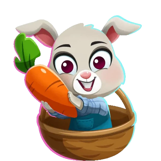 🐇 Стикер «WWF» для Telegram